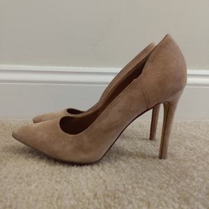 Steve Madden nude heels Sz 7 1/2